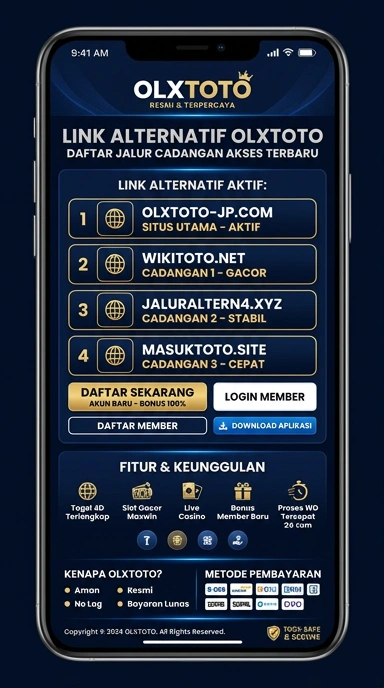 Link Alternatif Terpercaya untuk Olxtoto di Android