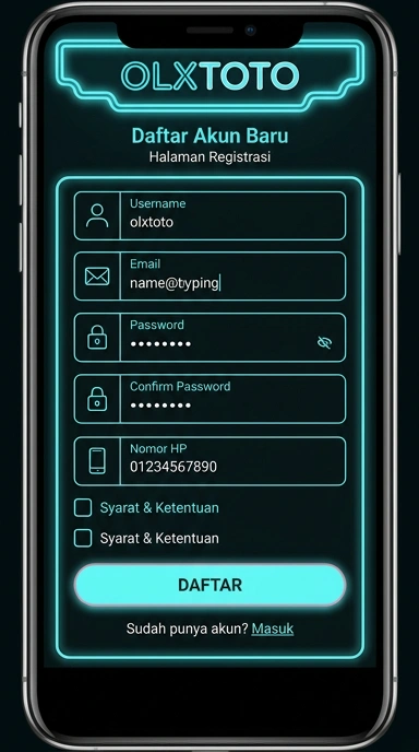 Panduan Registrasi Akun Baru di Olxtoto